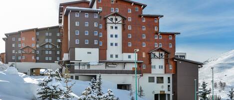 Fassade der Unterkunft