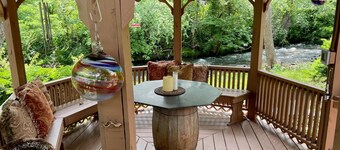 Limited Deal! Cozy Creekside Retreat • Maggie Valley • Smoky Mountains Book Now!