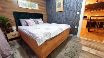 1 dormitorio, tabla de planchar con plancha, wifi gratis
