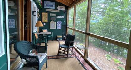 Lakefront camp on Great Pond