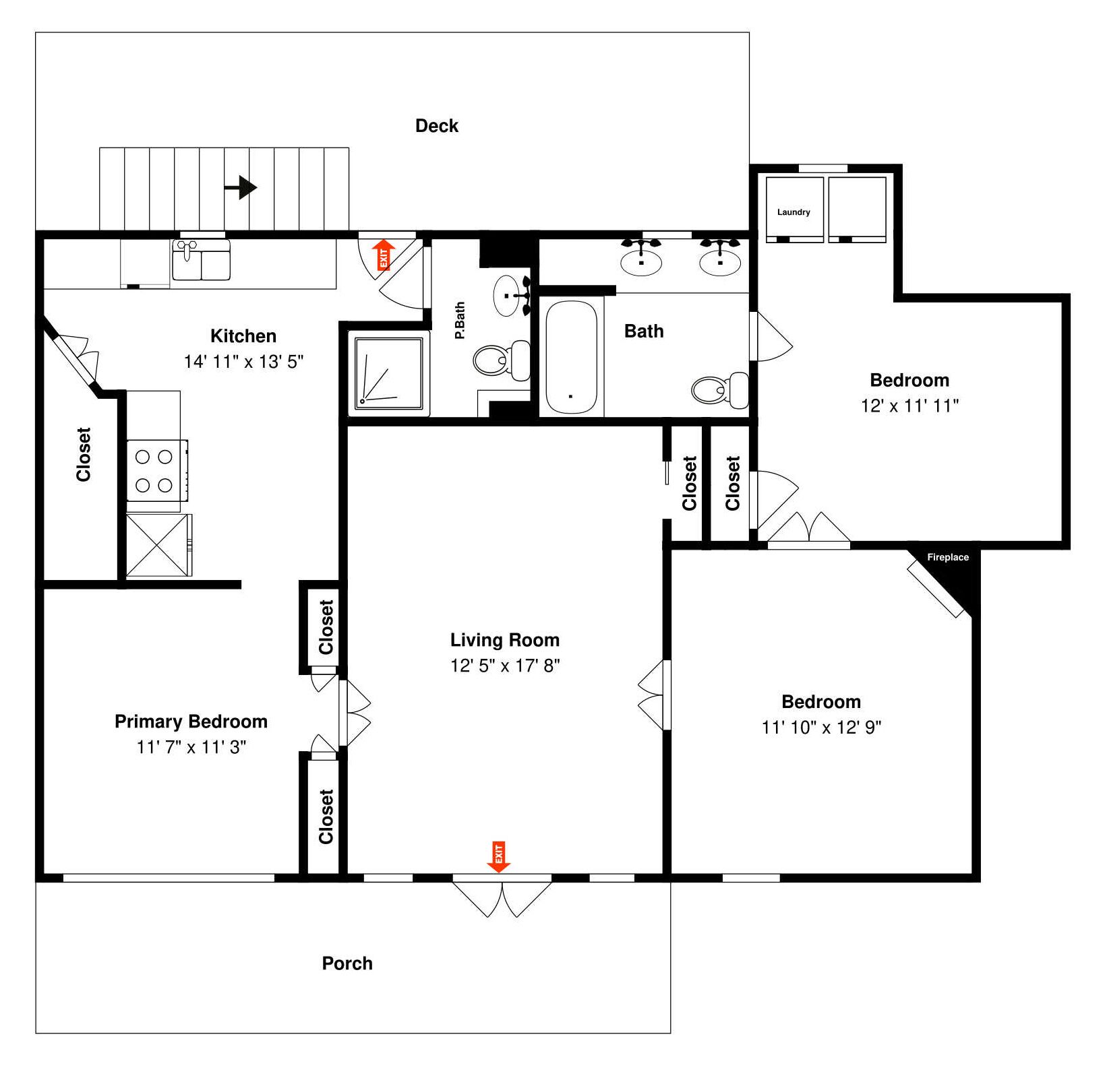 Hus (3 Bedrooms) | Bekvämlighet