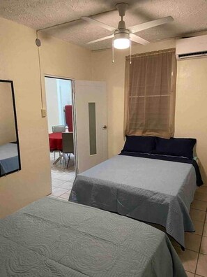 2 bedrooms, iron/ironing board, free WiFi, bed sheets