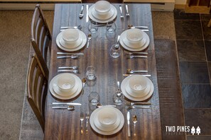 Dining - Cozy Big Horn Home Walking Distance to Big Sky Resort | Ski-In/Out | Fireplace (Big Sky)