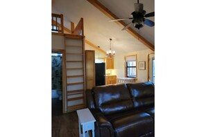 Living area - Secluded Cabin in the Forest at Raspberry Retreat (Mena)