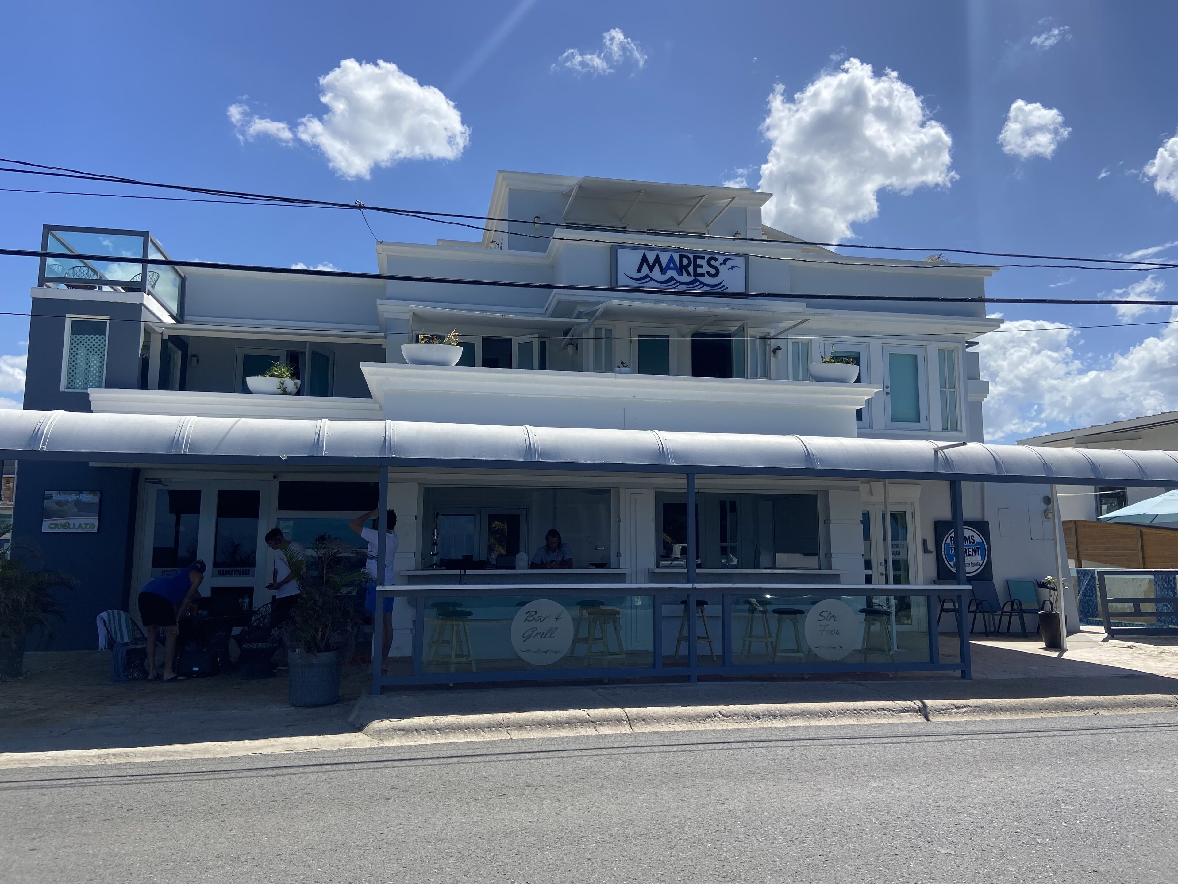 Blick auf die Straße