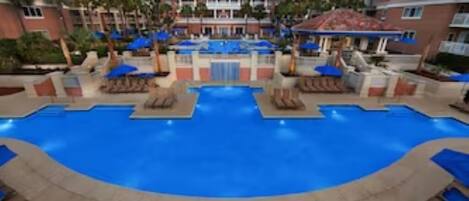 Sisäuima-allas, ulkouima-allas