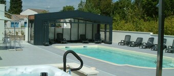 200m from the ocean, villa "Lupin" in residence with swimming pool . : Les Thalassiles