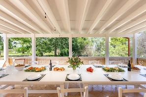 Restaurante al aire libre
