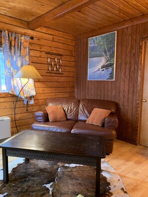 Lovely Cabin #2 on Kenai River | Living area - Joy's Kenai River Cabins (Sterling)