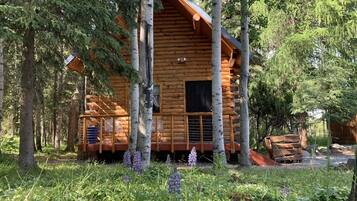 Peacefull Cabin #6 on the Kenai River | Down duvets, Tempur-Pedic beds, free WiFi, bed sheets
