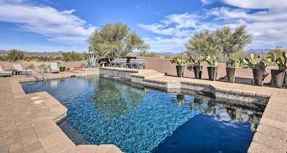 Mtn-View Gem w/ Pool, BBQ & Fire Pit in Scottsdale