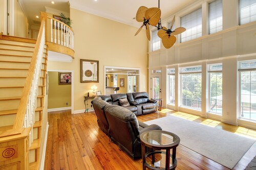 Pool, Grill + Patio: Spacious Statesboro Estate!