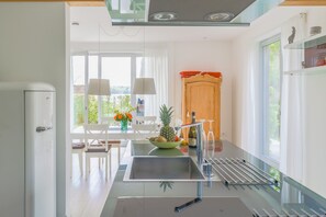 Kühlschrank, Ofen, Herdplatte, Geschirrspüler