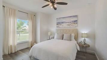 3 bedrooms, iron/ironing board, free WiFi, bed sheets