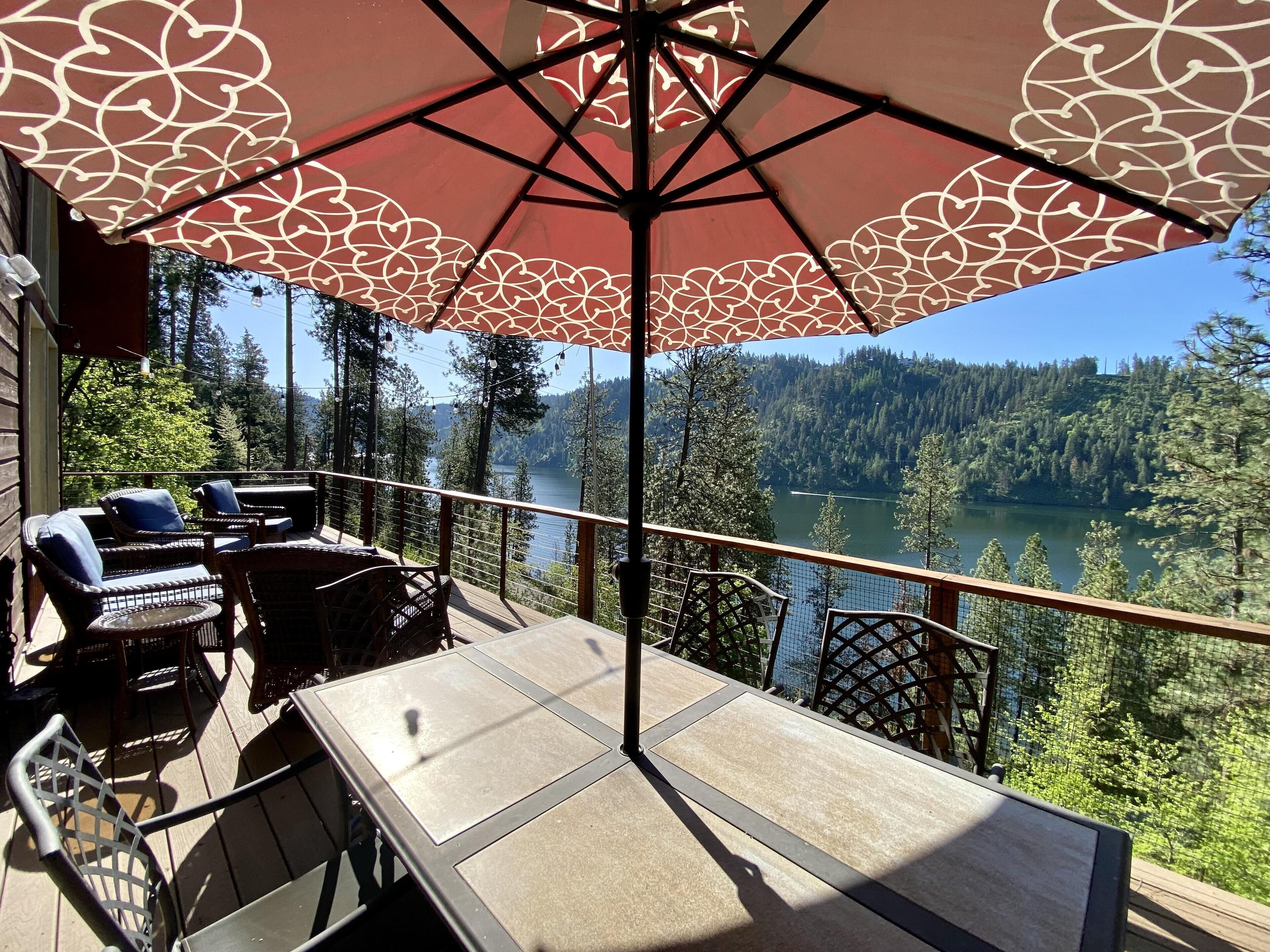 Mountainside Home with Stunning Lake Views Just Minutes from Downtown CDA
