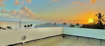 Beautiful, airy 3 bedroom second-floor unit with views of the ocean and pool.