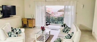 Ocean View 3-bedroom Villa Apartment w/ Pool – Walk to Surf & Ocean