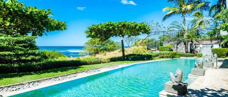 Una piscina climatizada