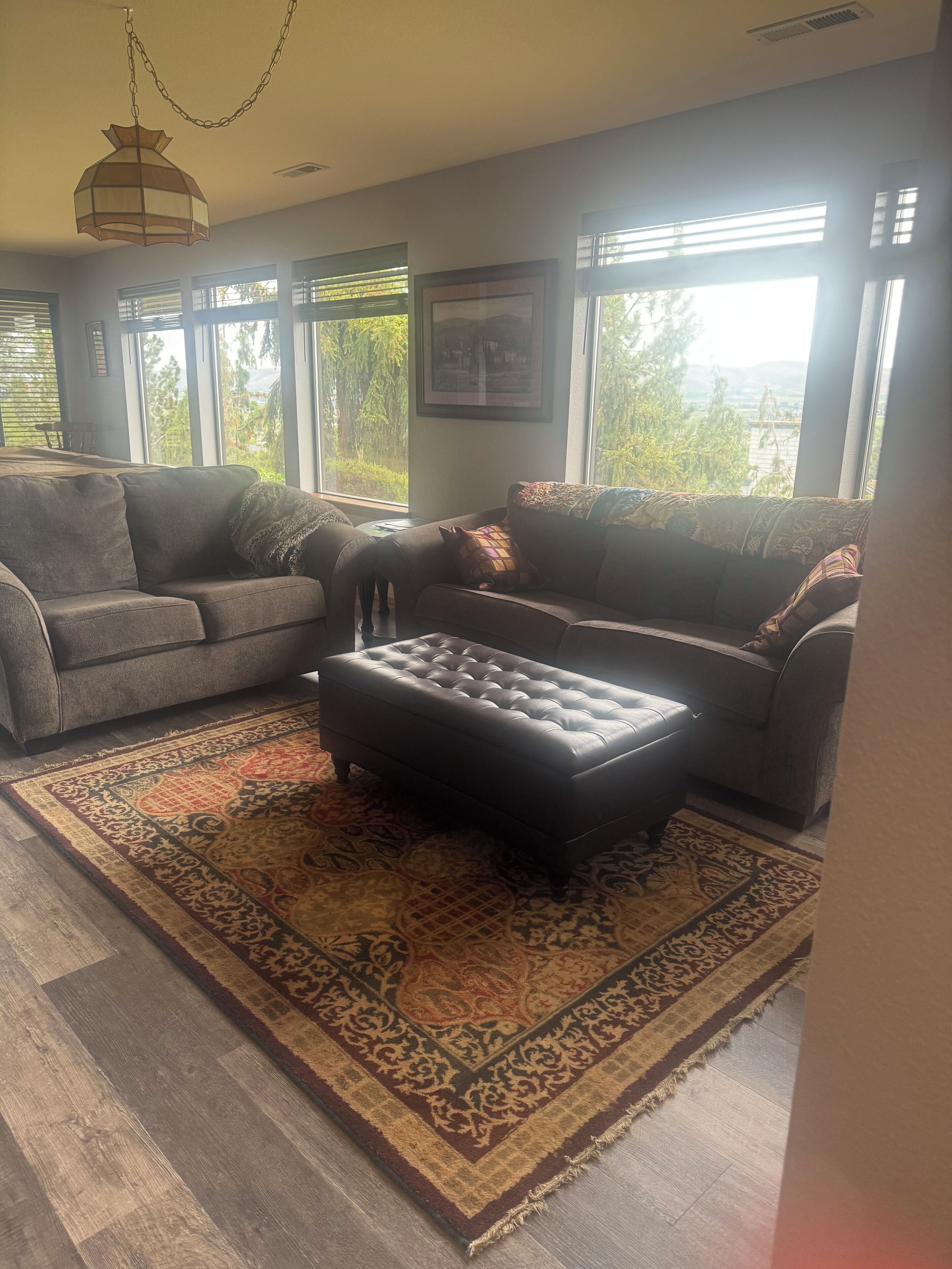 TV connectée, cheminée