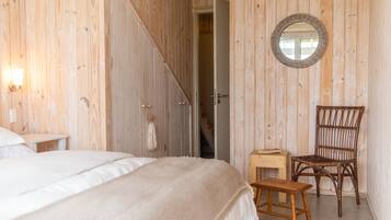 1 bedroom, premium bedding, down duvets, individually decorated