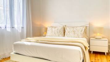 1 makuuhuone, silitysrauta/-lauta, ilmainen Wi-Fi, vuodevaatteet