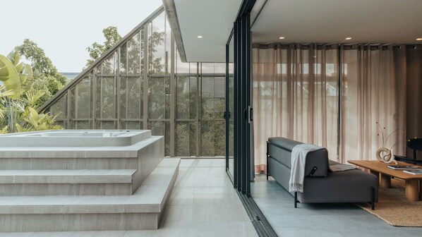 Interior - ¡Poblado 2 BedR - AC - Private Jacuzzi- 300mb - L Terrace-luxe- Wake 414! (Medellín)