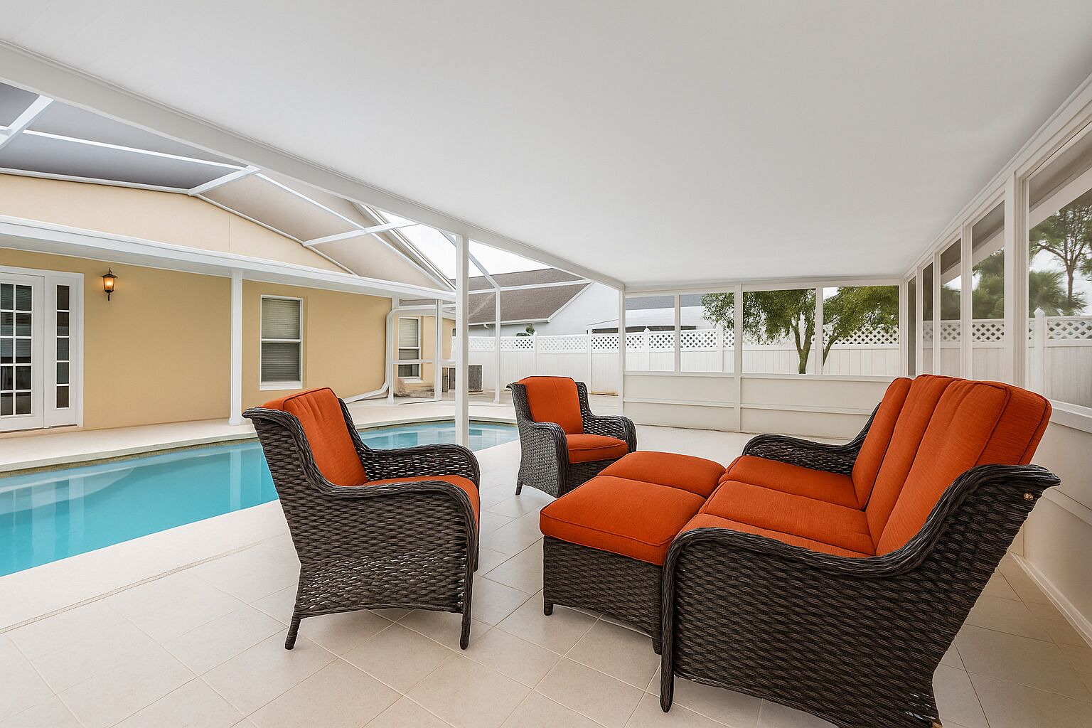 Indoor pool, outdoor pool