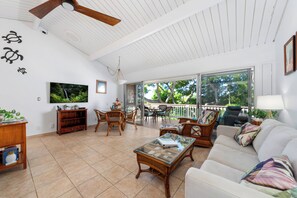 Televisión y reproductor de DVD 