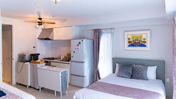 1 bedroom, desk, iron/ironing board, free WiFi