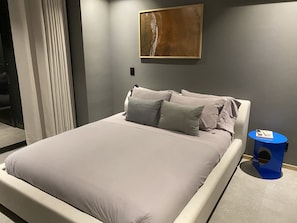 2 bedrooms, in-room safe, iron/ironing board, WiFi