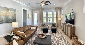 Smart TV, fireplace - Luxury Beach Home - OBA!  Location! Location! (Orange Beach)