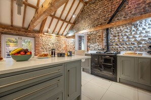 Fridge, microwave, oven, dishwasher - Primrose Farm Barn (14), Roughton, Norfolk (Roughton)