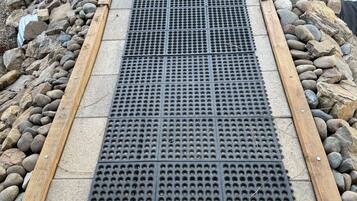 Enceinte de l’hébergement