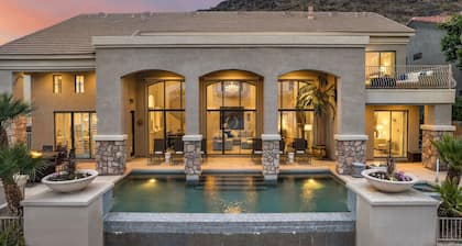 The Estate- Beautiful home with heated pool and pontoon boat.