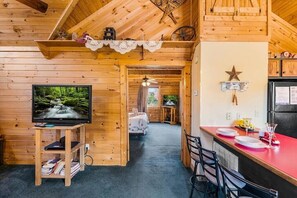 Interior - Cozy Cabin Near Town! *Hot Tub! Views! Jacuzzi! (Sevierville)
