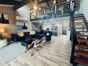 TV connectée, cheminée