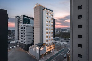 Fassade der Unterkunft