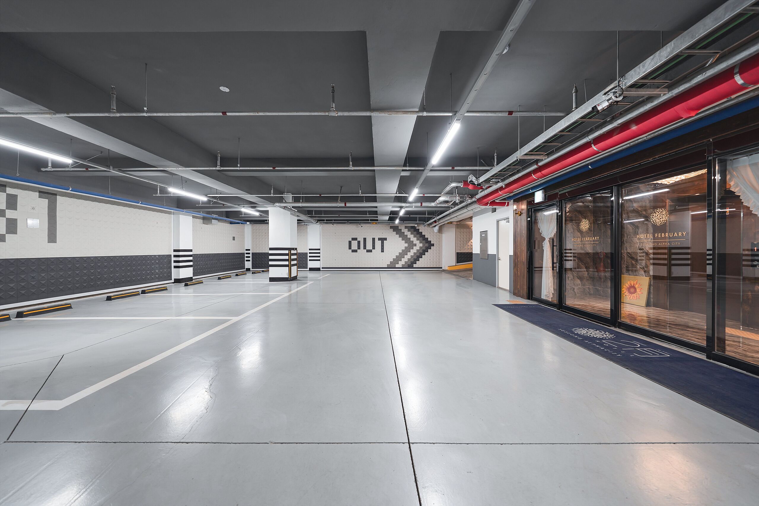 숙박 시설 정면