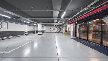 Façana frontal de l'allotjament