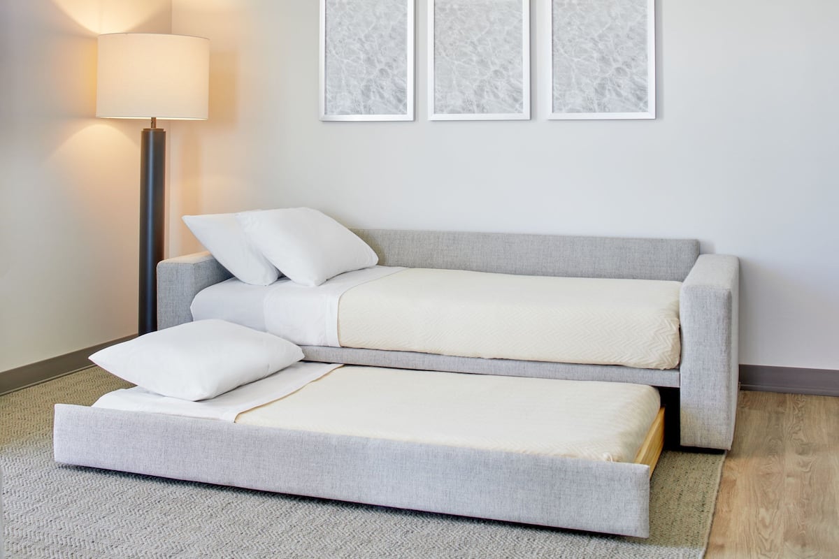 Pillowtop beds, in-room safe, desk, laptop workspace