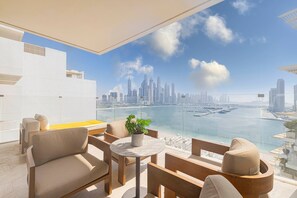 Terrace/patio - Five Palm - Full Marina View - High Floor - 2br (دبي)