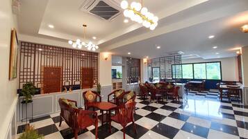 Sala de estar en el lobby