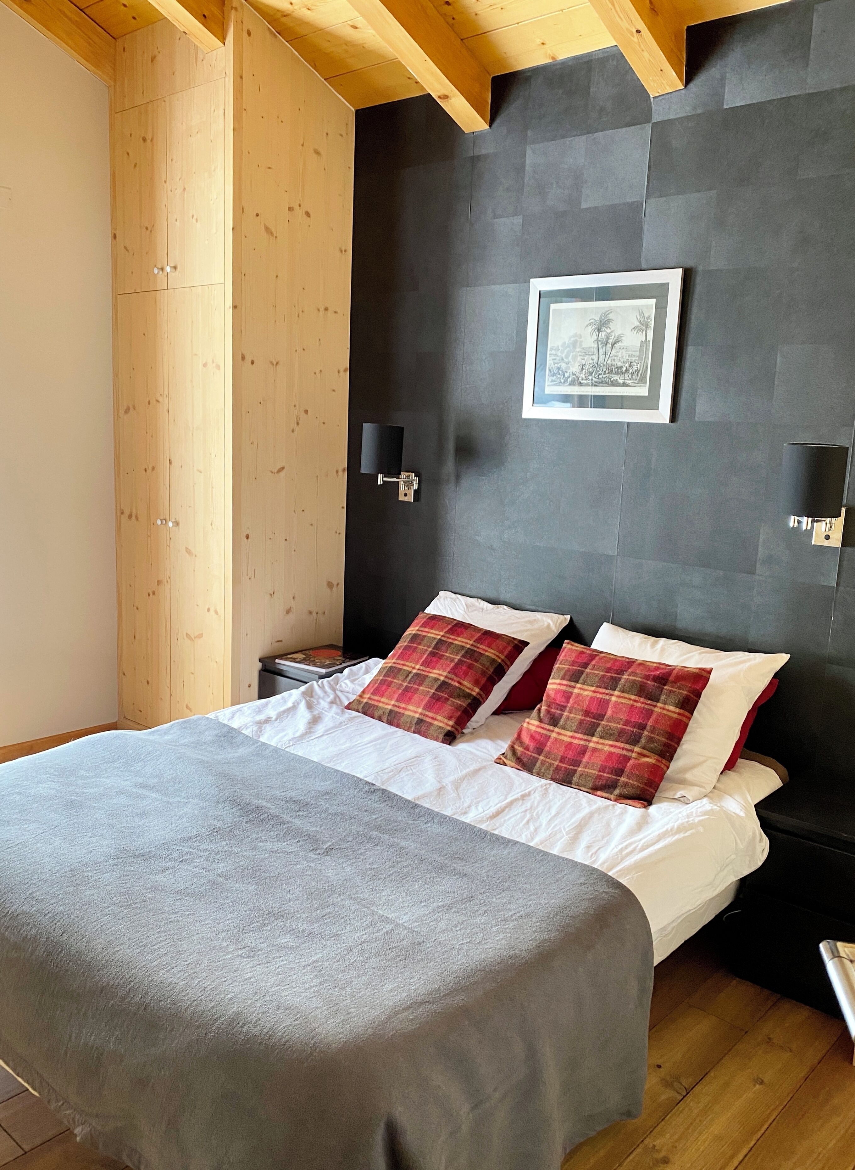 4 chambres, lit parapluie