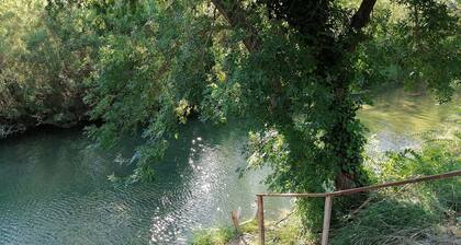 Private River Swimming with stunning views and hot tub