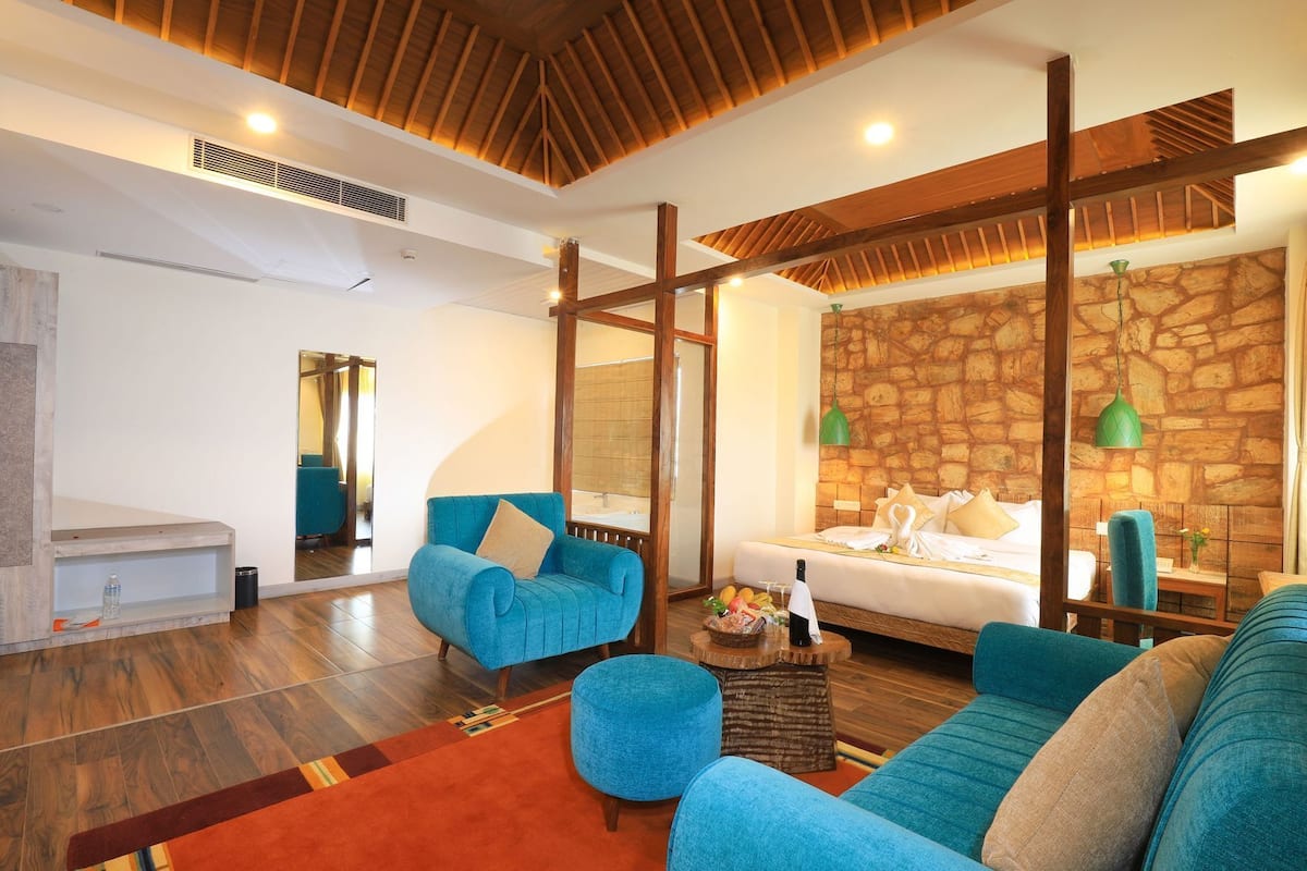Bộ trải giường bằng vải cotton Ai Cập, bộ đồ giường cao cấp, minibar 
