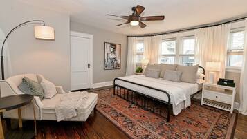 Desk, iron/ironing board, free WiFi, bed sheets