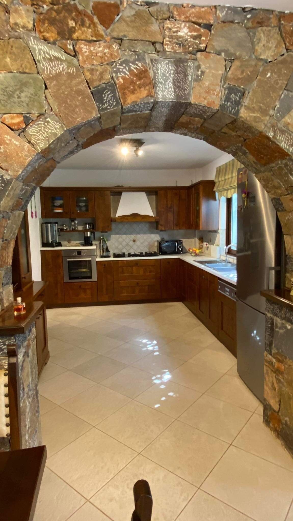 Deluxe Villa | Private kitchen | Full-size fridge, oven, stovetop, dishwasher