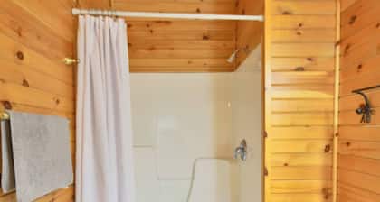 Snowmobile, Ski, or ATV Direct from This Cozy Cabin!