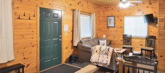 Snowmobile, Ski, or ATV Direct from This Cozy Cabin!