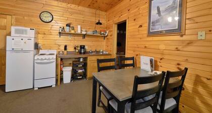 Snowmobile, Ski, or ATV Direct from This Cozy Cabin!